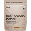Beef Protein Isolate Sample Pouch 30g x4 by Switch Nutrition with 4 sachets, non-GMO, hormone-free, supports recovery and performance