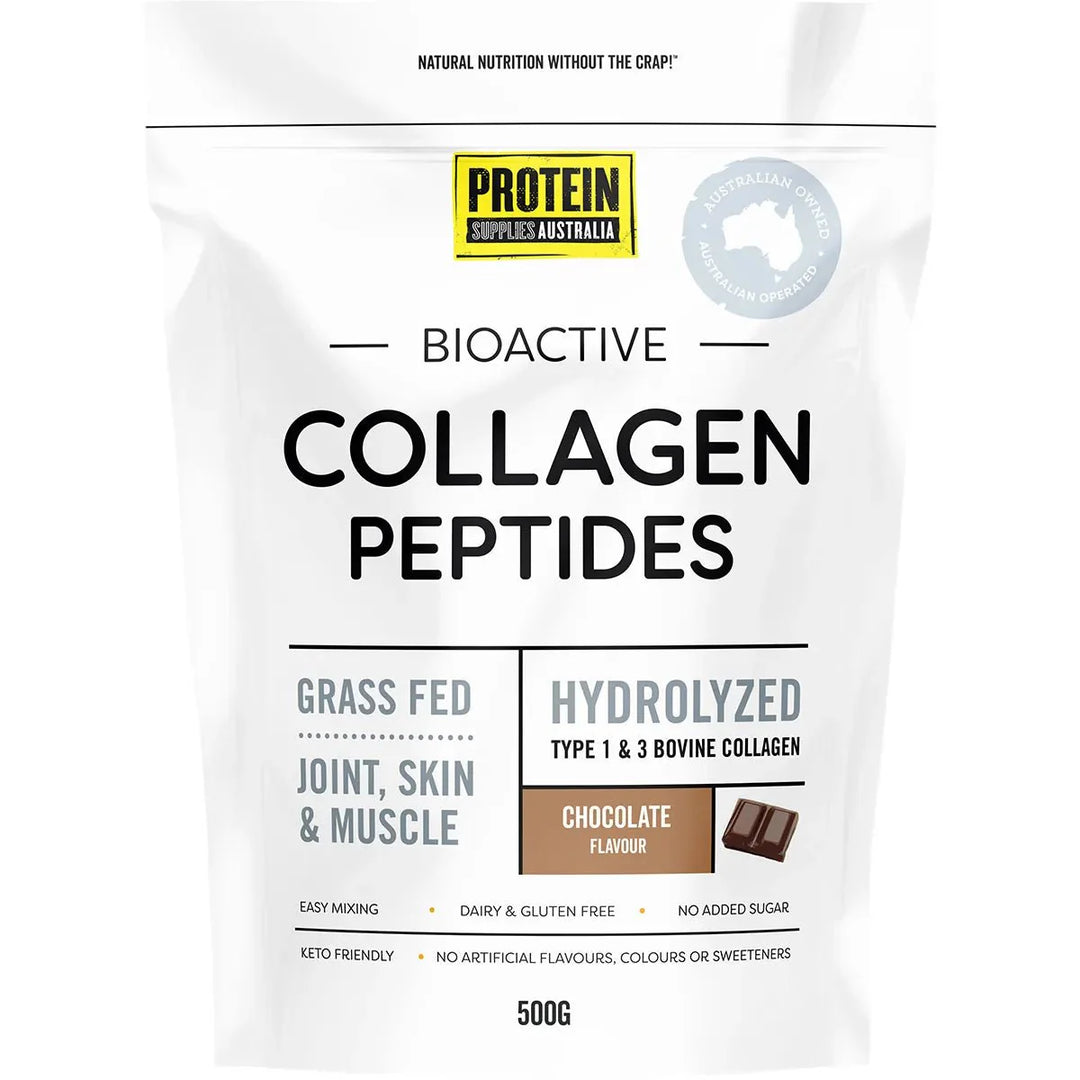 Bioactive Collagen Peptides - Chocolate - 500g - Love Low Carb