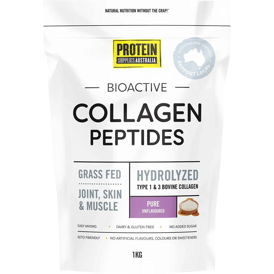 Bioactive Collagen Peptides - Pure - 1kg - Love Low Carb