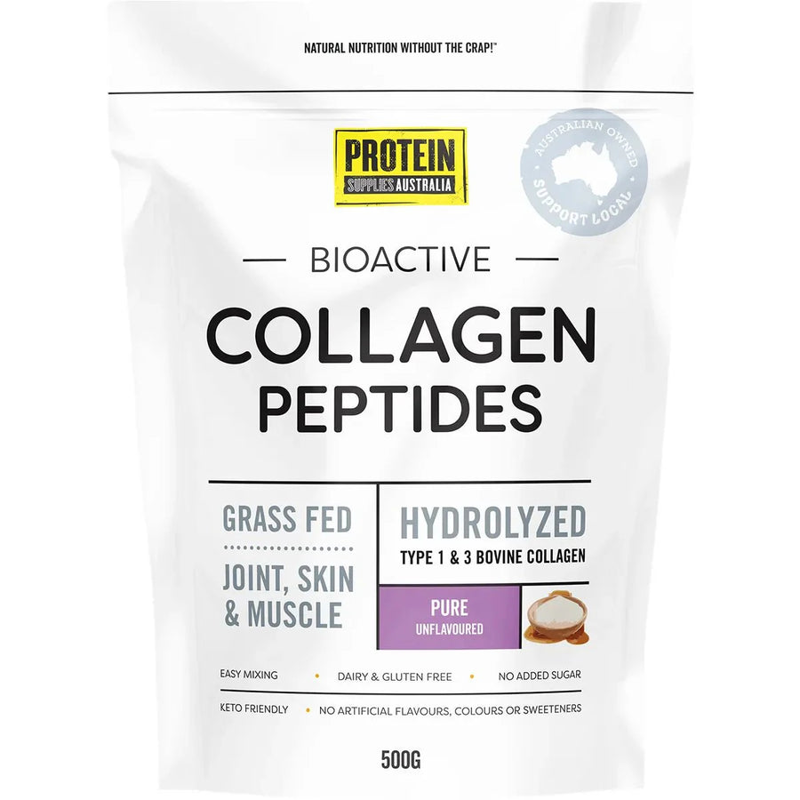 Bioactive Collagen Peptides - Pure - 500g - Love Low Carb