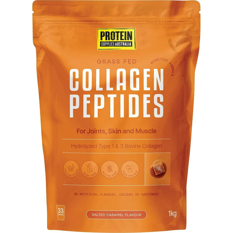 Bioactive Collagen Peptides - Salted Caramel - 1kg - Yo Keto
