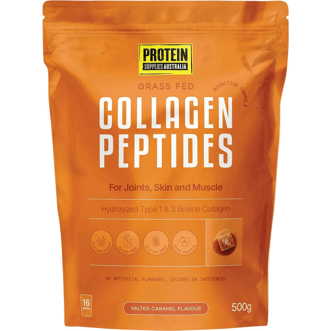Grass Fed Collagen Peptides - Salted Caramel - 500g