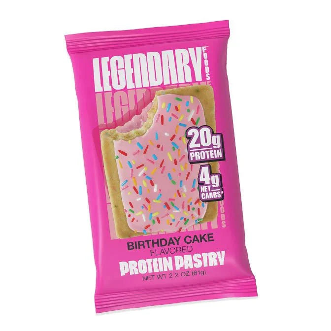 Birthday Cake Protein Pastry - 61g - Yo Keto