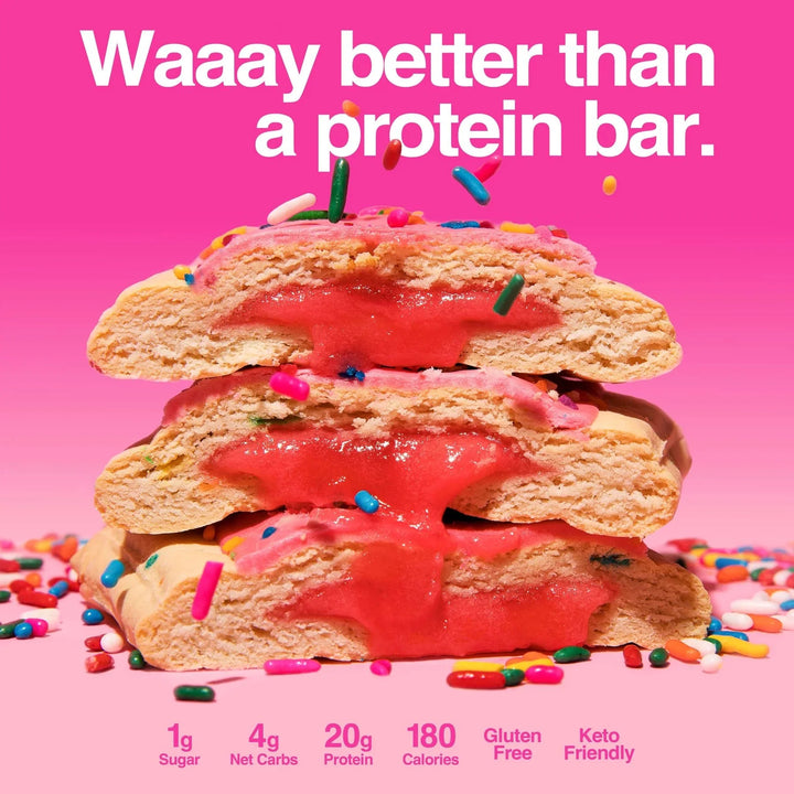 Birthday Cake Protein Pastry - 61g - Love Low Carb