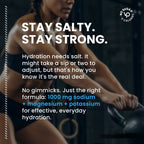 Blue Raspberry Electrolyte Drink Mix - 30 Sticks by Venture Pal promoting hydration with sodium, magnesium, and potassium.