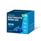 Blue Raspberry Electrolyte Drink Mix - 30 Sticks by Venture Pal with sodium, potassium, magnesium for hydration