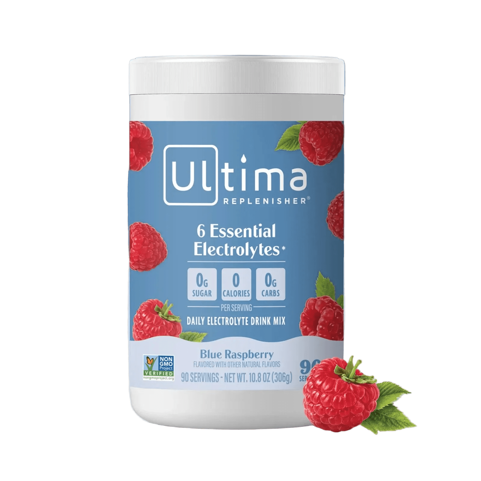 Buy Ultima Replenisher Blue Raspberry Electrolyte Drink, Keto Friendly ...