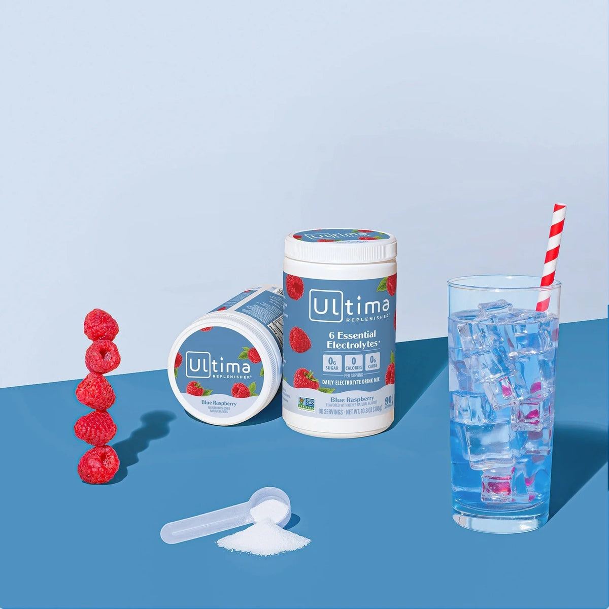 Blue Raspberry Electrolyte Powder - 90 Serves