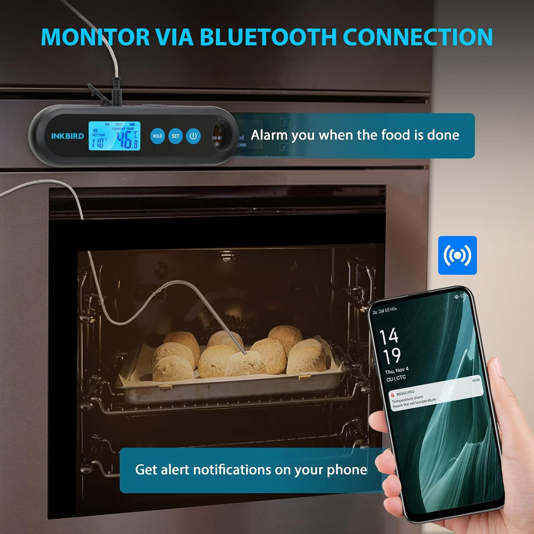 Bluetooth Digital Meat Thermometer With External Probes - Love Low Carb