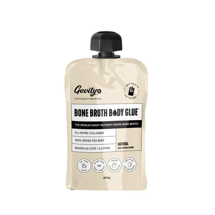 Bone Broth Body Glue - Natural - 200g Pouch - Love Low Carb