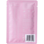 Back of Bone Broth Protein Powder Strawberry - 30g by Mitchells Nutrition with nutrition facts and usage details on pink packaging