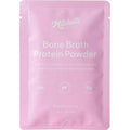 Bone Broth Protein Powder Strawberry - 30g by Mitchells Nutrition in pink pouch for low carb, carnivore, and keto diets