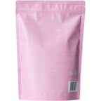 Back view of Bone Broth Protein Powder Strawberry - 500g by Mitchells Nutrition showing nutritional info and usage instructions.