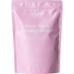 Bone Broth Protein Powder Strawberry - 500g by Mitchells Nutrition in pink resealable pouch from Protein & Collagen collection
