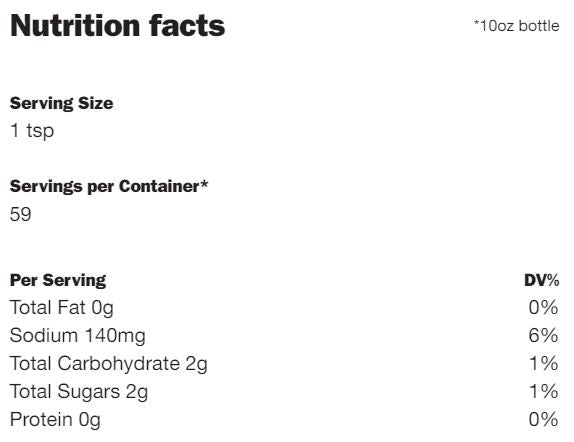 Bragg Coconut Liquid Aminos - Yo Keto