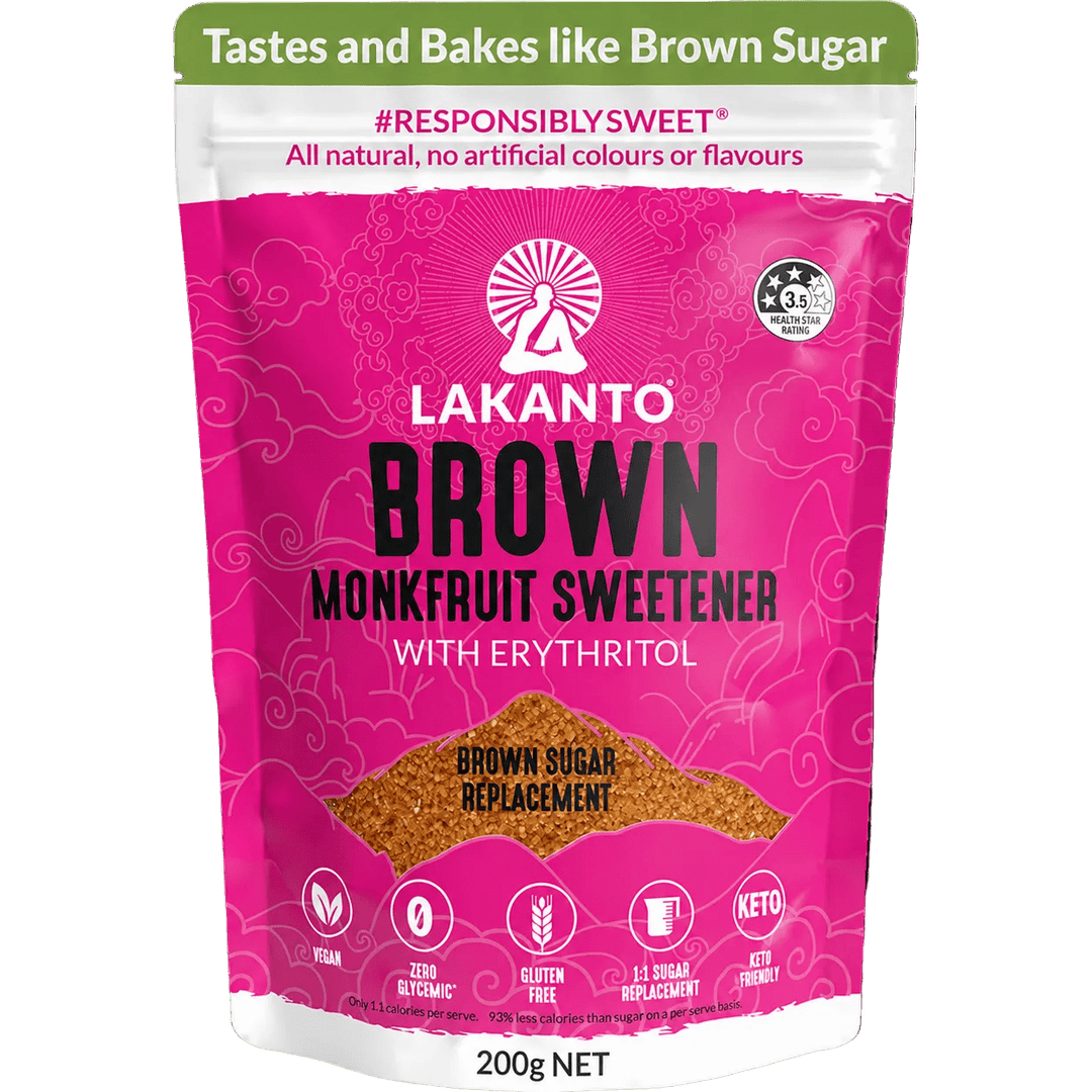 Brown Monkfruit Sweetener - 200g