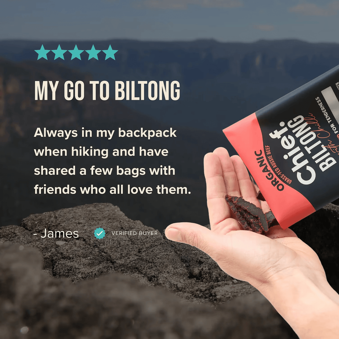 Cayenne Chilli Beef Biltong - 90g