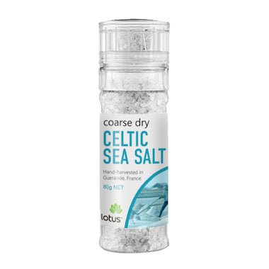 Celtic Sea Salt - Coarse Dry Grinder - 80g - Love Low Carb