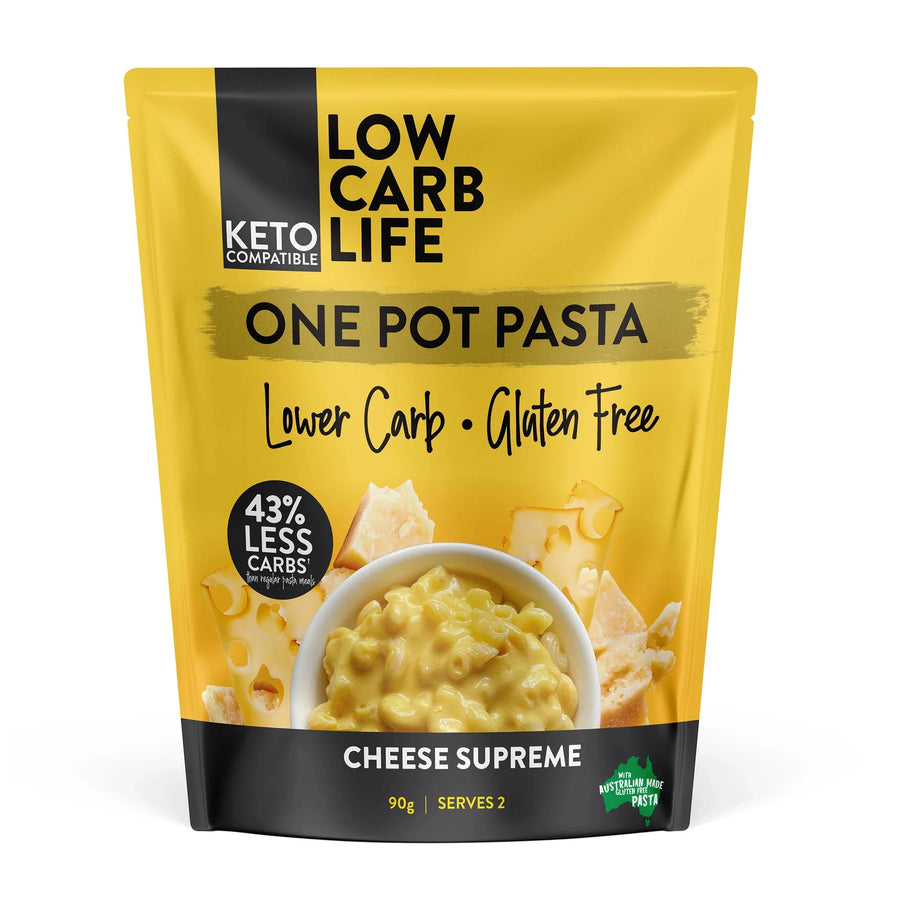 Cheese Supreme One Pot Pasta - Yo Keto