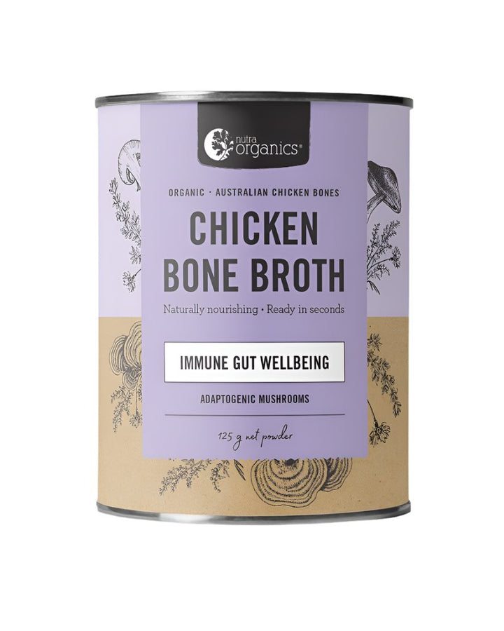 Chicken Bone Broth - Adaptogenic Mushroom - 125g - Love Low Carb