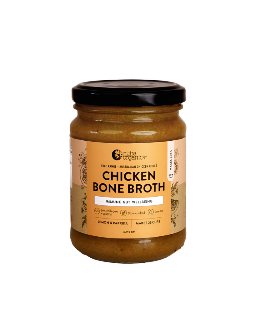 Chicken Bone Broth Concentrate - Lemon & Paprika - 250g - Love Low Carb