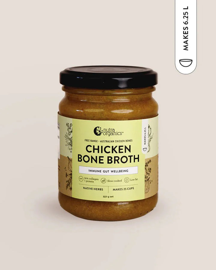 Chicken Bone Broth Concentrate - Native Herbs - 250g - Love Low Carb