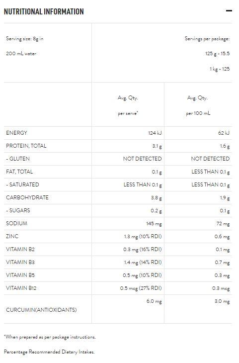 Chicken Bone Broth - Turmeric - Yo Keto