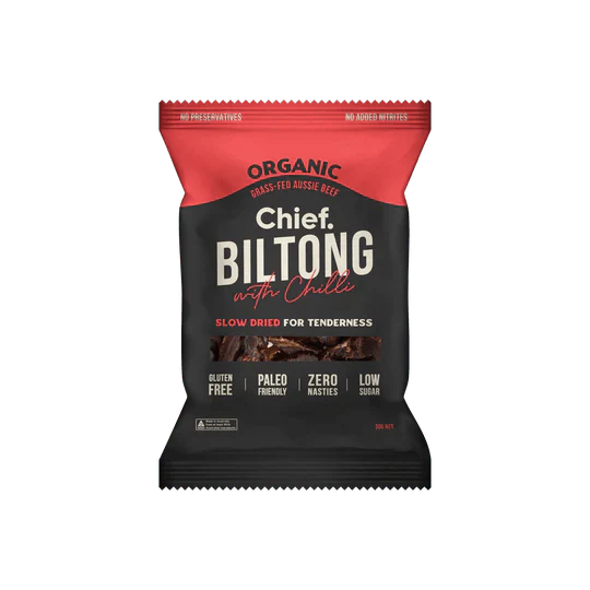 Chilli Beef Biltong - Yo Keto