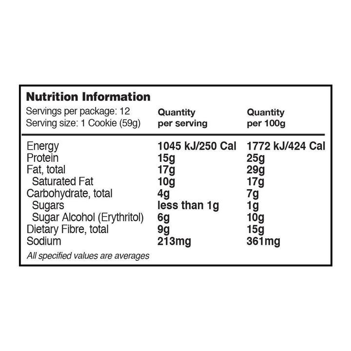 Chocolate Chip Protein Cookie - Yo Keto