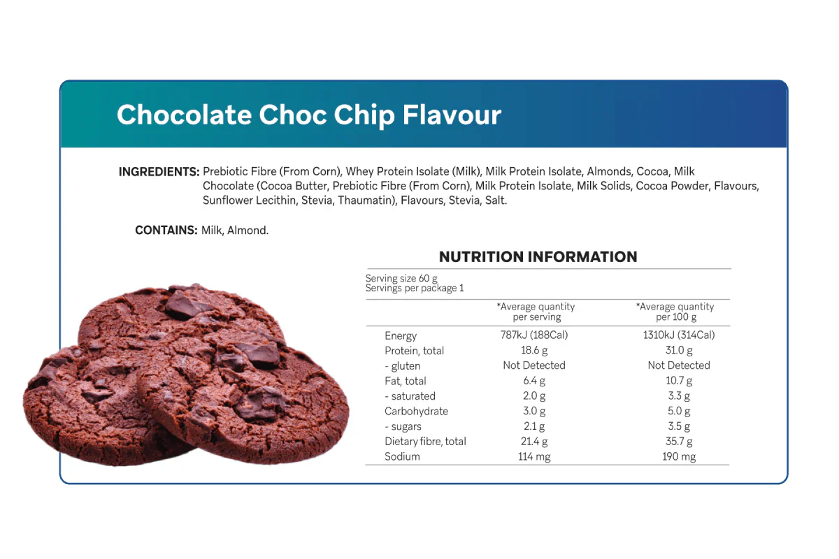 Chocolate Choc Chip Smart Protein Bar - Yo Keto