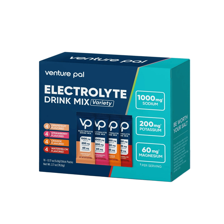 Citrus Crush Variety Pack - 16 Sticks by Venture Pal, electrolyte drink mix for hydration, in Drinks and Electrolytes collections.