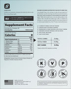 Clean Slate (Unflavoured) Electrolyte Drink Mix - 30 Sticks by SALTT supplement facts label and dietary information.