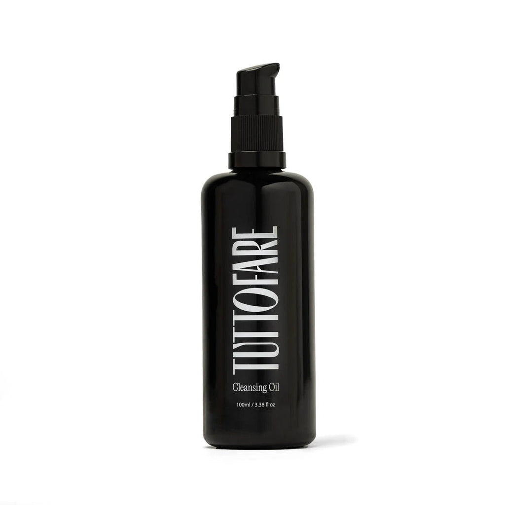 Black pump bottle of Cleansing Oil - 100ml by Tuttofare from New Arrivals and Body & Beauty collections.