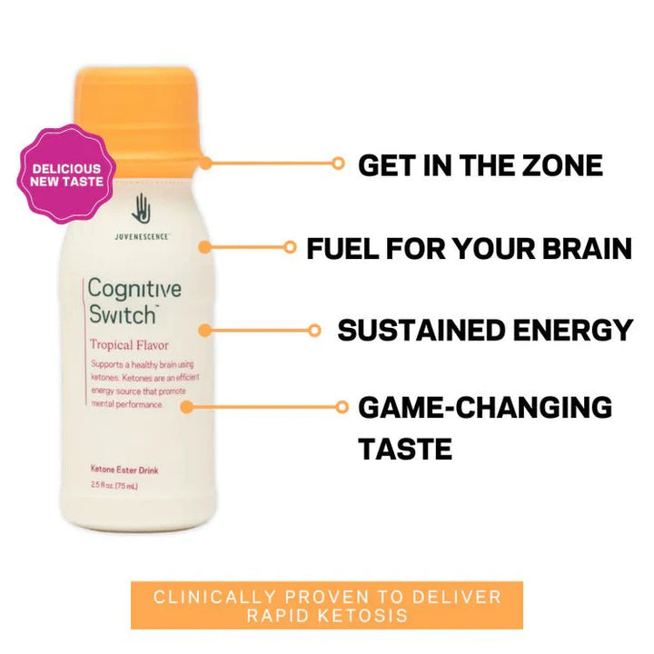 Cognitive Switch Ketone Ester - Tropical Drink (2 serves) - Yo Keto