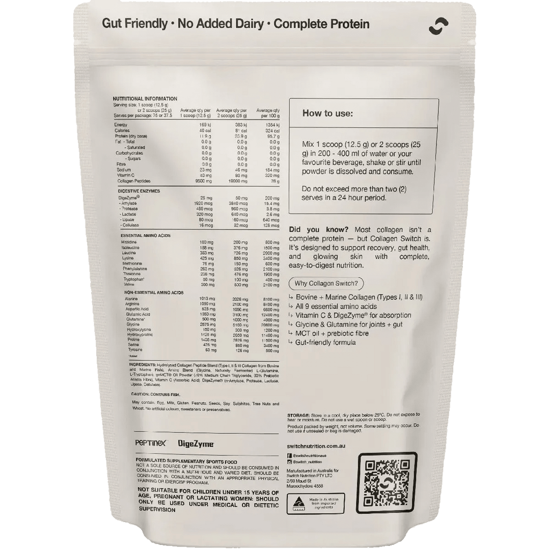 Collagen Peptides - Unflavoured - 938g