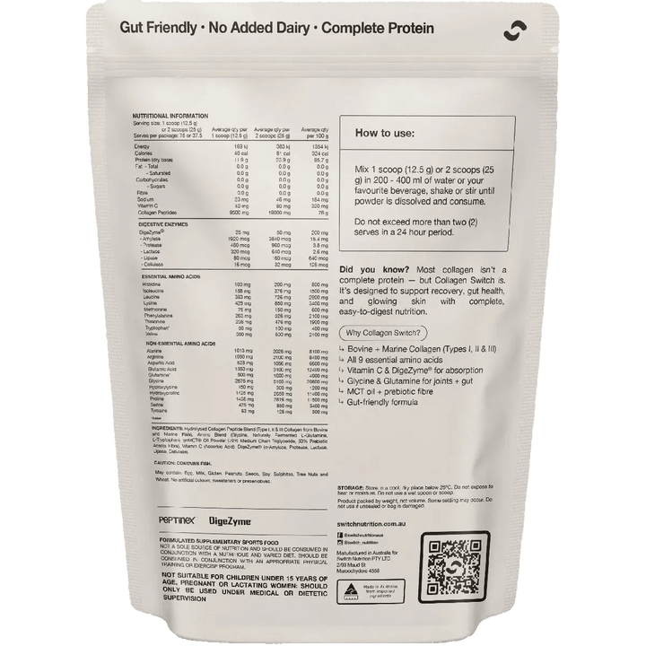 Collagen Peptides - Unflavoured - 938g