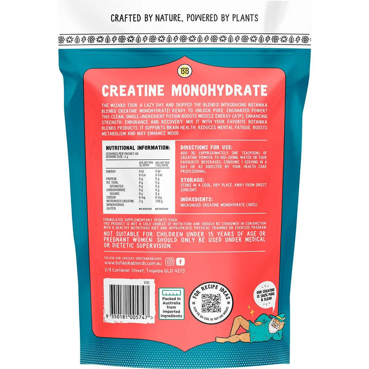 Creatine Monohydrate - 200g - Love Low Carb