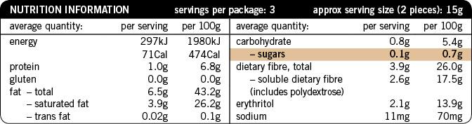 Dark Chocolate - Rich Dark - No Sugar Added - 90g - Yo Keto