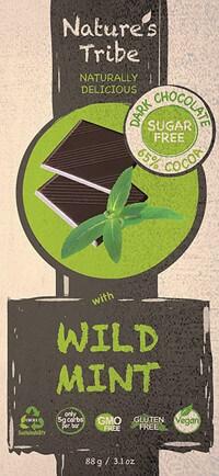 Dark Chocolate with Wild Mint - Sugar Free-Chocolate-Yo Keto