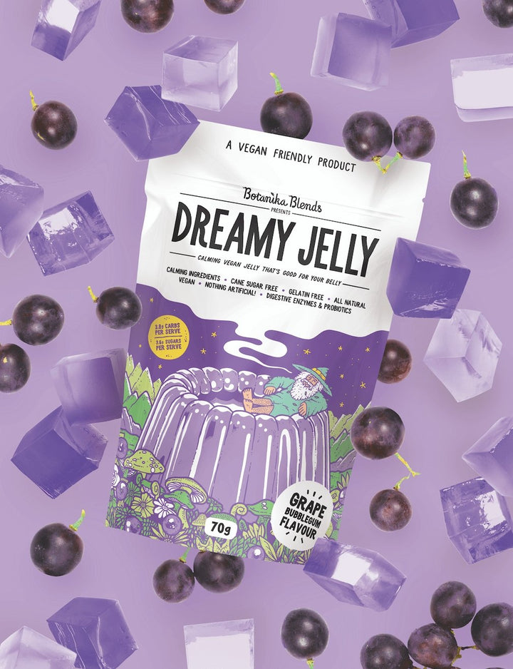 Dreamy Jelly - Grape Bubblegum Flavour-Desserts-Yo Keto