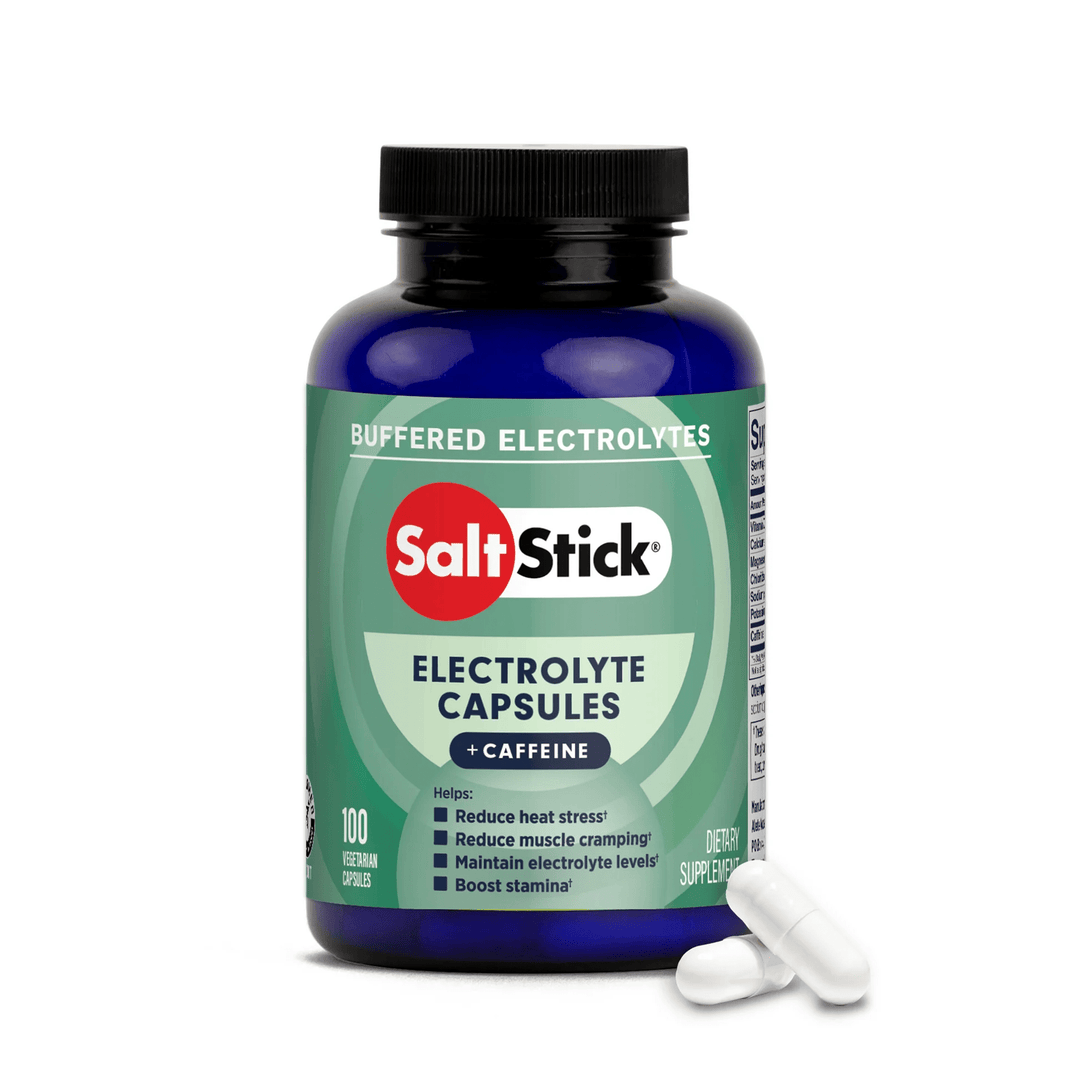 Electrolyte Capsules + Caffeine - 100 Capsules