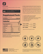 Nutrition label and product details for SALTT Endless Summer Electrolyte Drink Mix - 30 Sticks including carbs and mineral content.