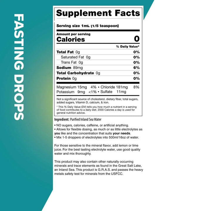 Fasting Drops - 24ml - Love Low Carb