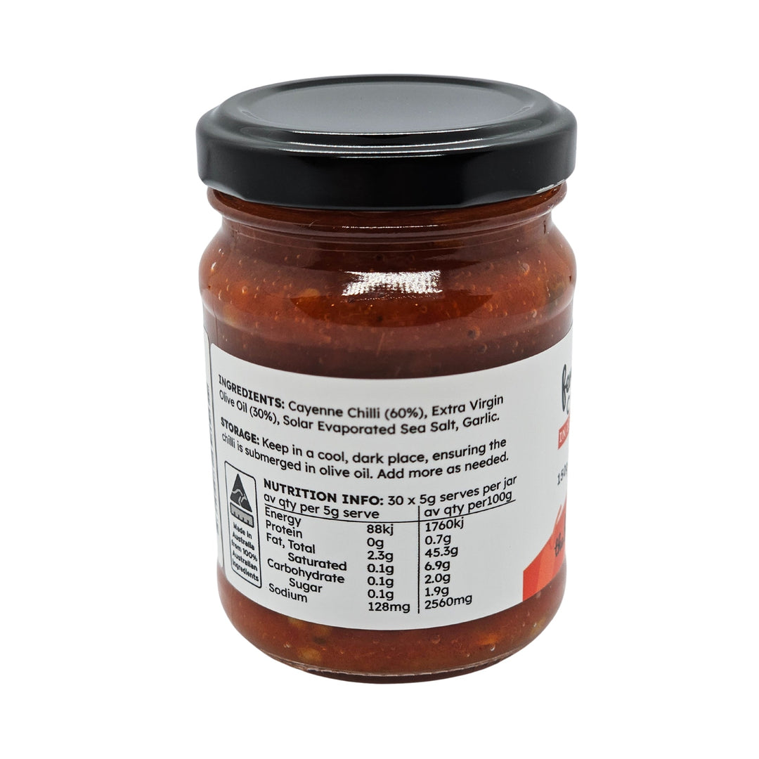 Fermented Chilli in Cold Pressed Olive Oil 150g - Yo Keto