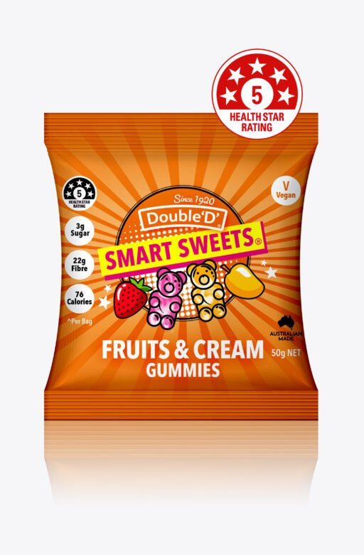 Fruits & Cream Gummy Bears - 12 Pack - Yo Keto