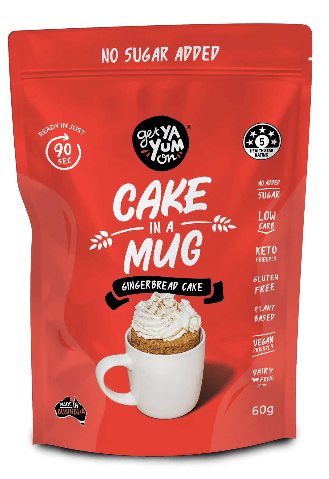 Gingerbread Cake - Cake In A Mug - 60g