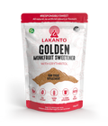 Lakanto Golden Monkfruit Sweetener pouch with erythritol, a raw sugar alternative from the Sweeteners and Low Carb collections.