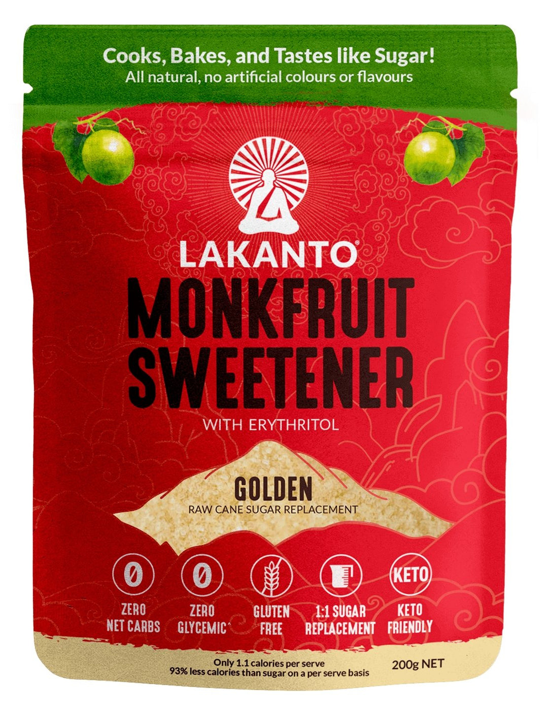 Golden Monkfruit Sweetener-Sweetener-Yo Keto