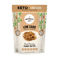 Front of The Monday Food Co Low Carb Gourmet Granola Sweet Crunchy Peanut Butter 300 g bag
