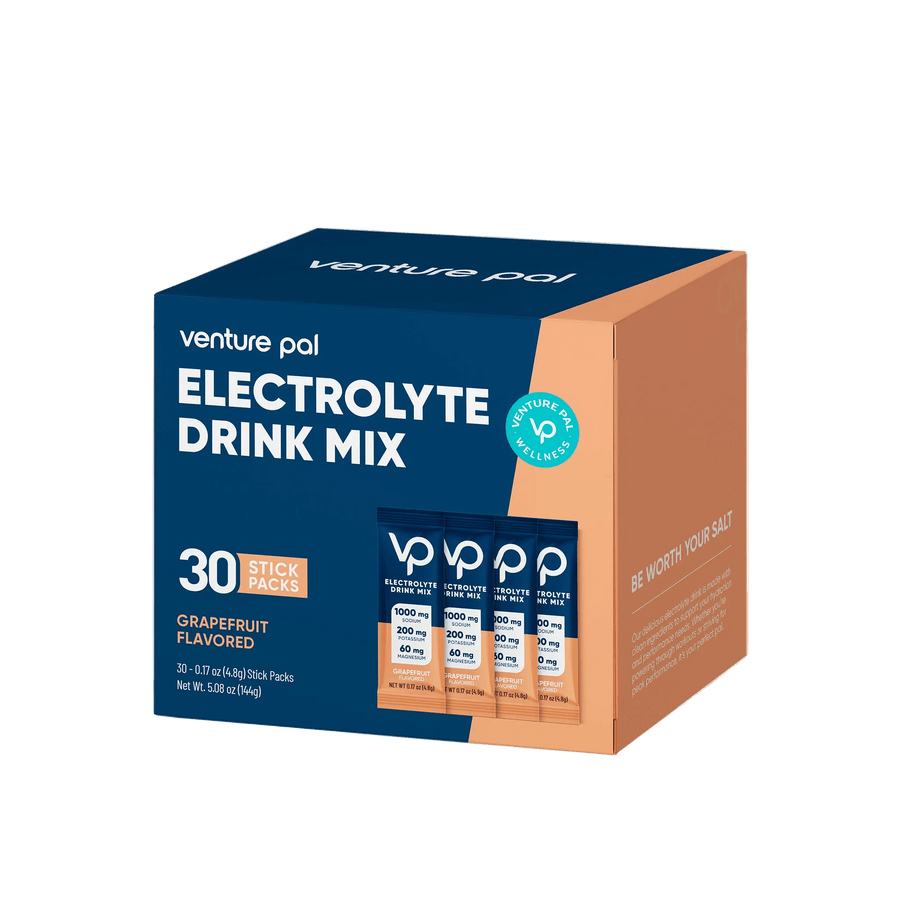Venture Pal Grapefruit Electrolyte Drink Mix - 30 Sticks, hydration powder in Drinks, Electrolytes, Functional collections.